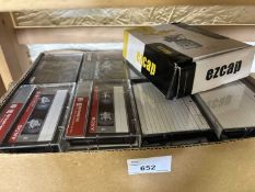 Quantity of audio cassettes