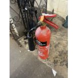 A fire extinguisher