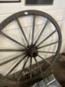 A cart wheel