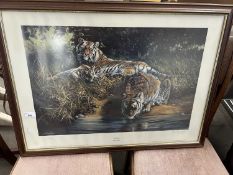 Resting by Dorothea Hyde, signed limited edition print, framed and glazed