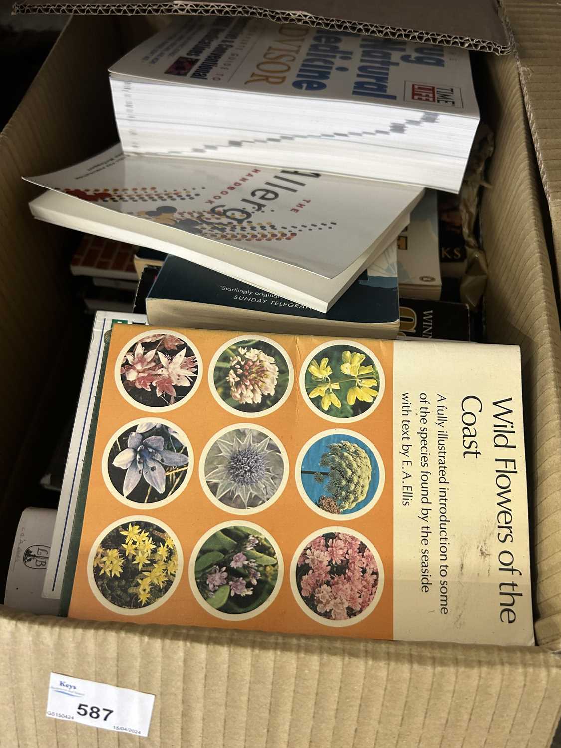 Books to include medicine, natural history and others