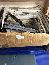 Box of metal wall brackets