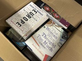 Box of mixed non fiction mostly paperback