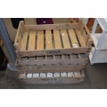 Quantity of apple crates