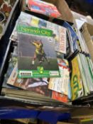 Quantity of Norwich City football programs