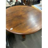 Mahogany breakfast table