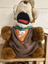 A vintage Basil Brush toy