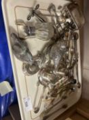 Mixed Lot: Various assorted cutlery, cruet items etc