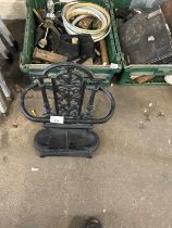 Cast iron stick stand