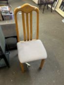 A single dining chair