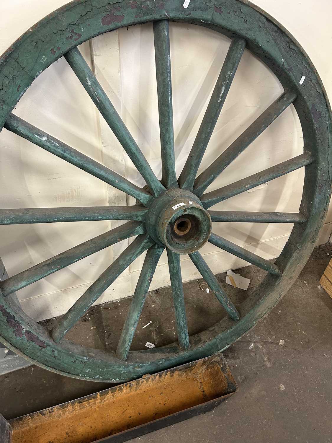 A cart wheel