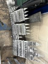 Cut out sheet metal model of the Houses of Parliament, originally from the snails ride, Great