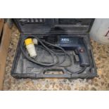 110v hammer drill, brand AEG, model number PN2000M