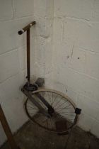 Vintage Surveyors measuring wheel with analogue display