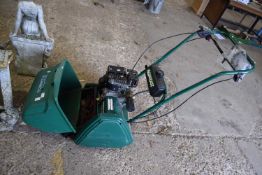 A Qualcast Classic petrol 35S rotary lawnmower