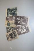 Small group of early 20th Century French postcards in unused condition