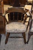 Bow back dining chair