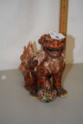 Chinese pottery foo dog