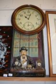 Reproduction Dewberry of London Watch and Clock Makers wall clock