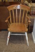 20th Century Windsor style carver chair