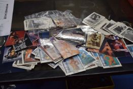 Quantity of Bettie Page and Showgirl cards