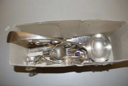 Box of various assorted cutlery