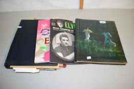 A range of various Elvis Presley related magazines, news cuttings and ephemera