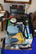 Mixed Lot: Convertible film editor, Round Slide magazine and various other accessories