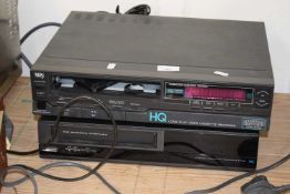 Vintage Amstrad video player and a further Ferguson video player (2)
