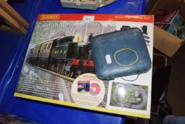 A Hornby Cornish Belle electric train set (not checked for completeness)