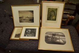 Mixed Lot: Pictures to include vintage photographs, Norwich scenes and further prints