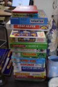 Mixed Lot: Vintage board games (not checked for completeness)