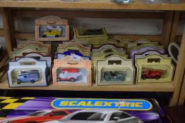 Quantity of boxed collectors vehicles