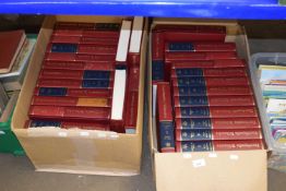 Two boxes of Encyclopaedia Britannica