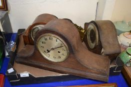 Mixed Lot: Early 20th Century mantel clock