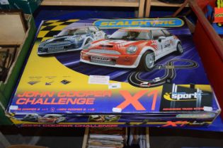 A Scalextric John Cooper Challenge box set (not checked for completeness)