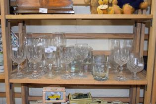 Mixed Lot: Various drinking glasses