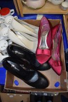 Three pairs of ladies shoes