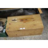 Vintage wooden tool box