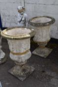 Pair of 3' garden urns