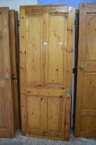 Five internal pine doors