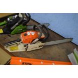 Petrol chainsaw model number MT9999