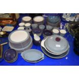 A quantity of Denby table wares