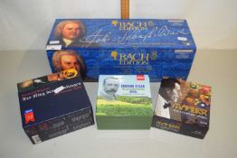 A group of classical music CD's to include Bach and others
