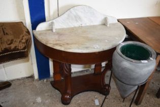 A Victorian Duchess type marble topped wash stand