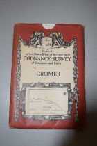 Reprint of the first edition of the 1" Ordnance Survey map of Cromer