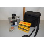 Vintage Polaroid cameras, vintage Kodak films etc