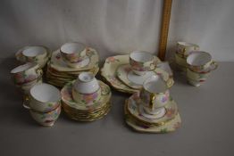 A quantity of Roslyn tea wares