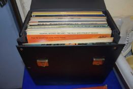 A case of various records