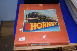 A boxed Hornby 0 gauge railway set comprising locomotive number 45746 with tender and various